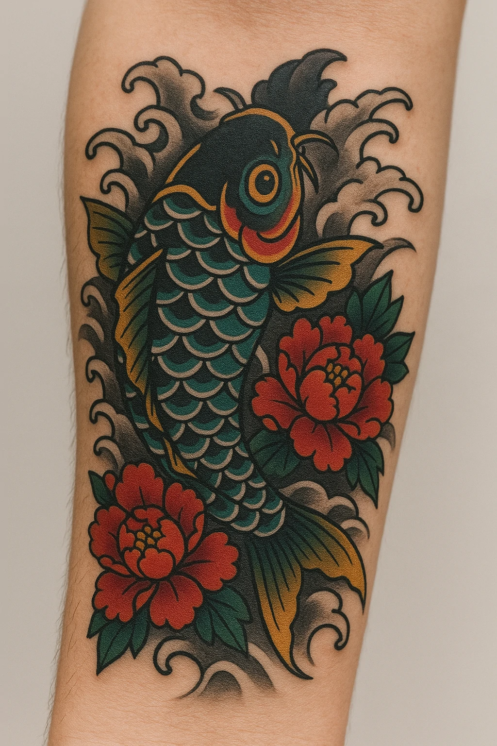 Irezumi tattoo style sample