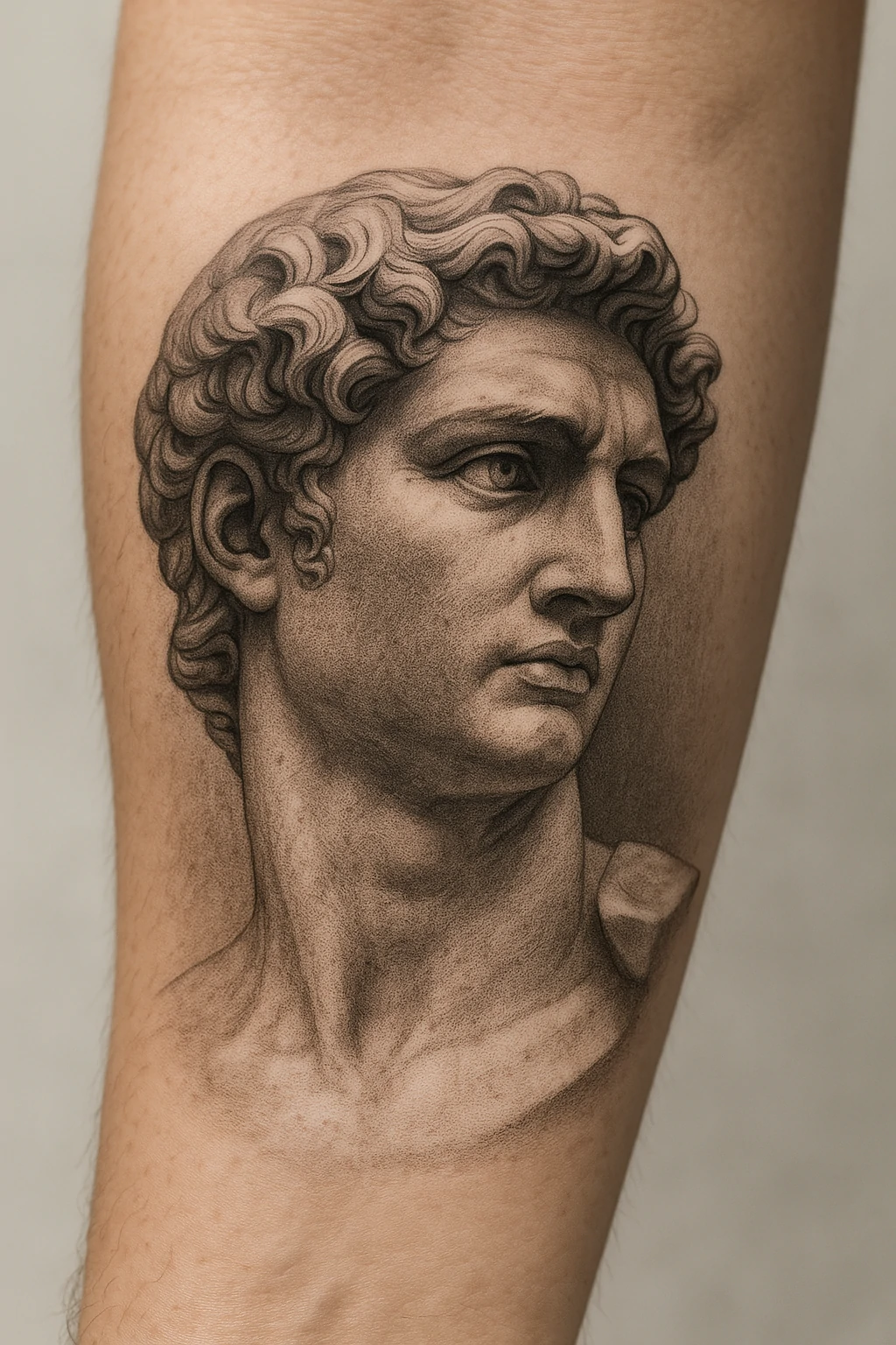 Realism tattoo style sample