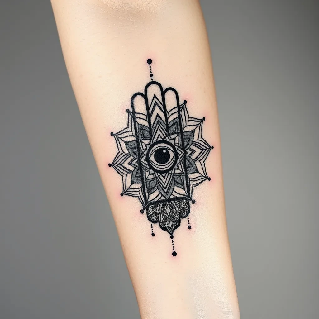 Spiritual tattoo style sample